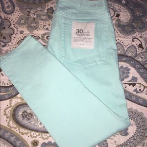 Jcrew brand new toothpick ankle jeans sz 30